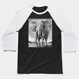 Elephant Conservation Strategies Baseball T-Shirt